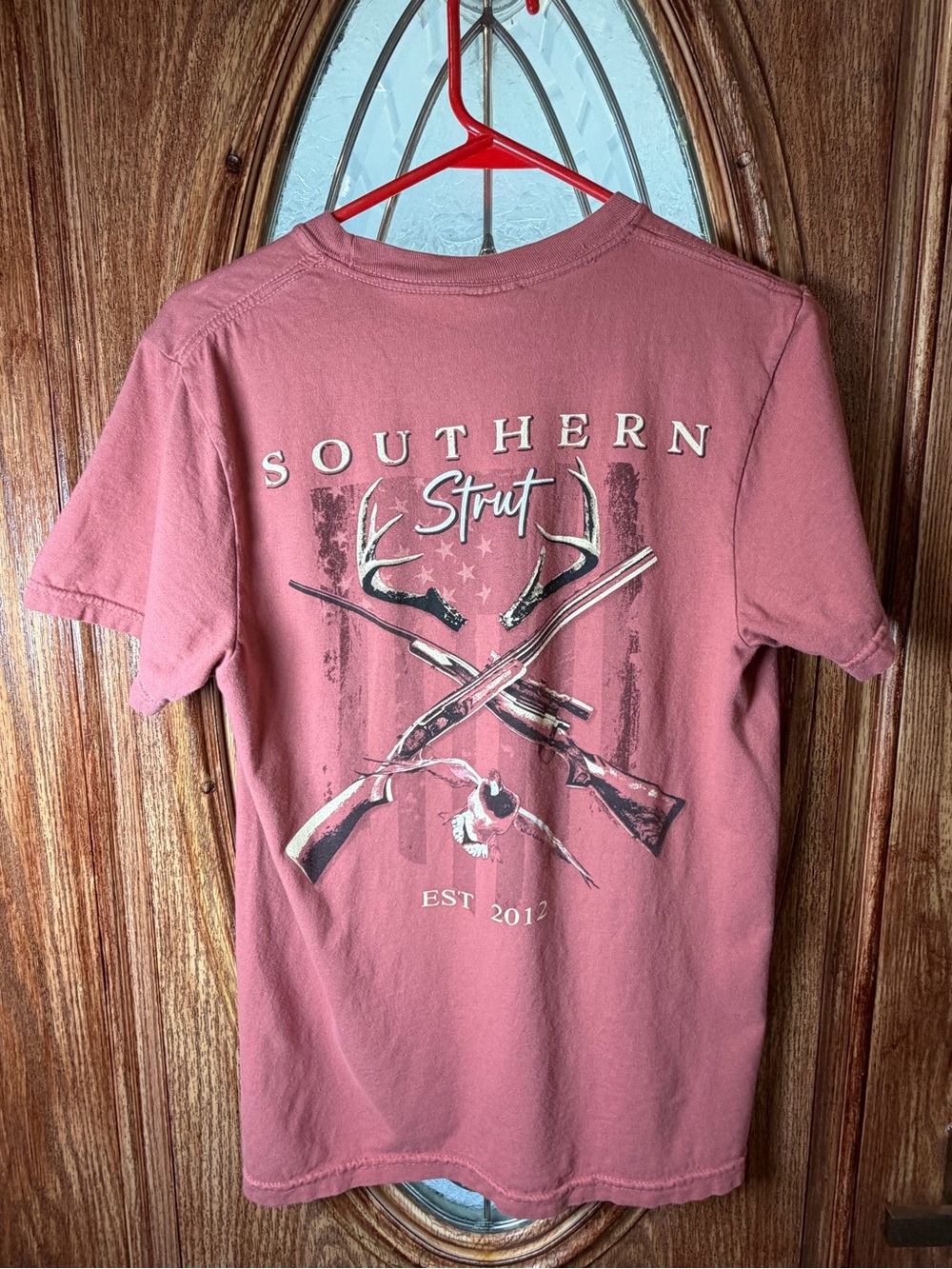 Men's Short-Sleeve Graphic Tee - Dusty Rose